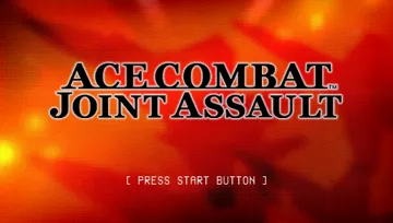 Ace Combat - Joint Assault (EU) screen shot title